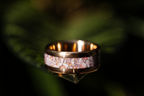 18k Solid Gold Ring w Opal