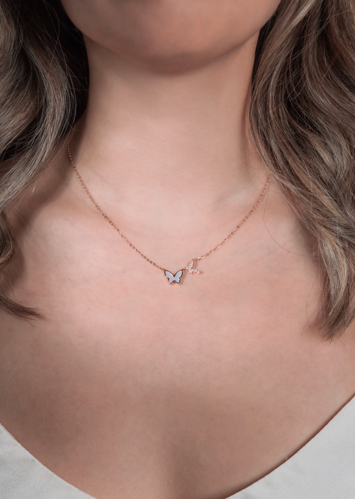 FREEDOM Necklace (18k Rose Gold)