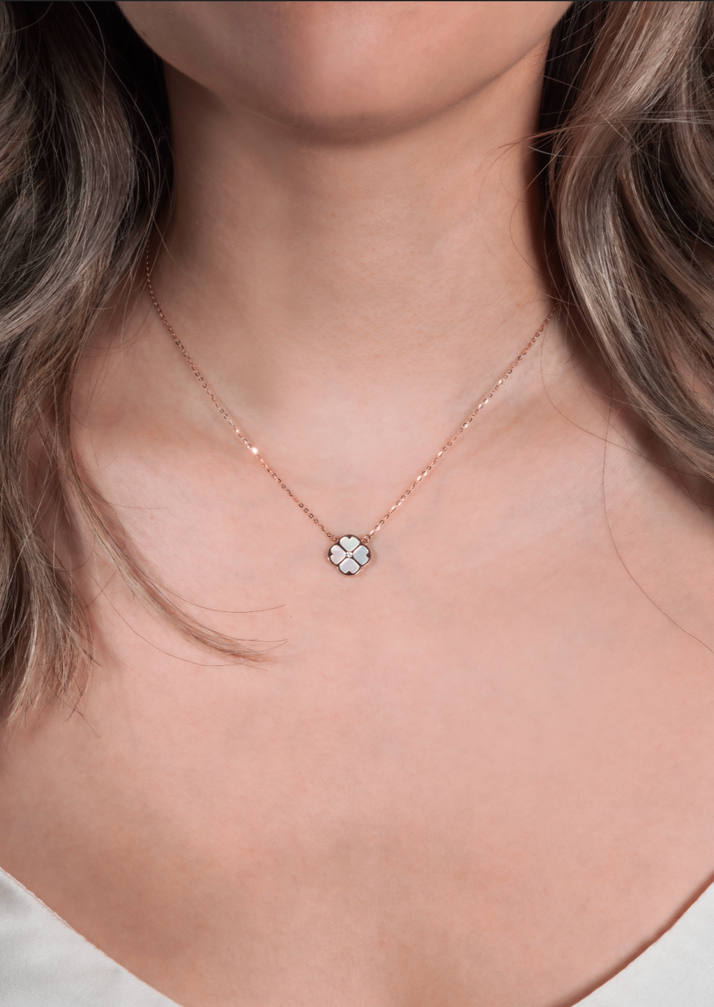 HOPE Necklace (18k Rose Gold)
