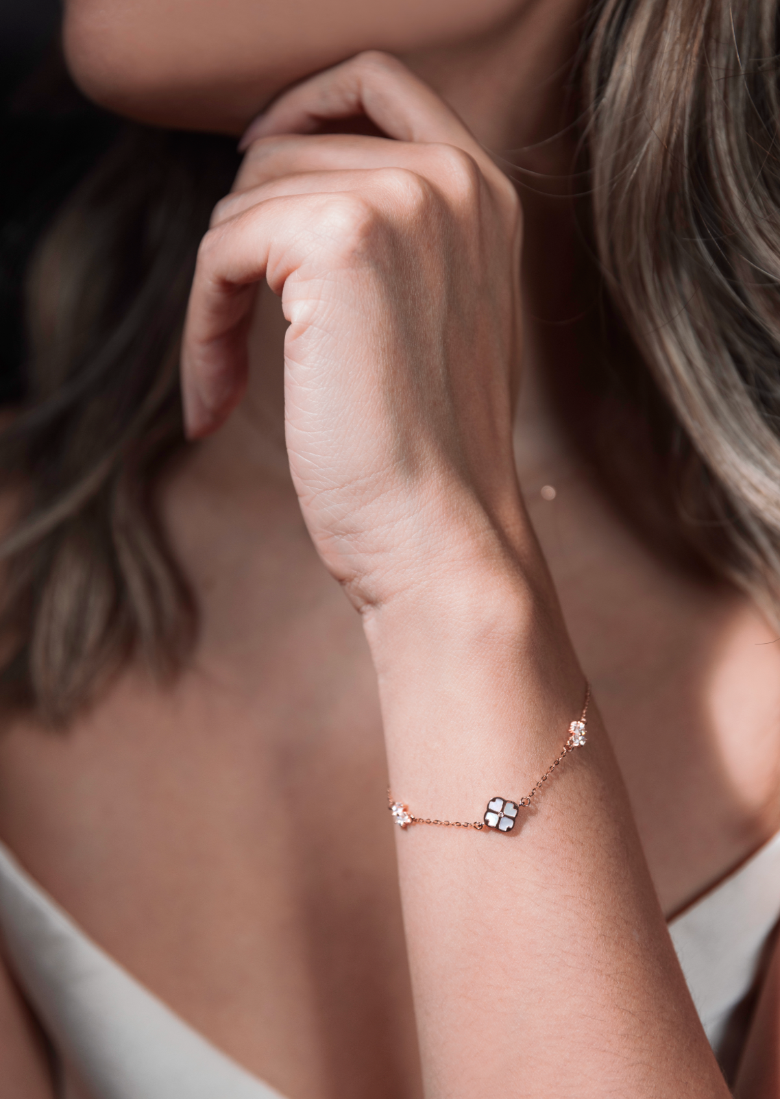 HOPE Bracelet (18k Rose Gold)